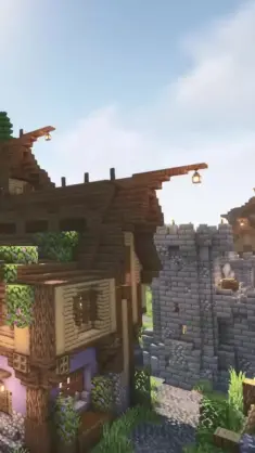 Minecraft House live wallpaper download