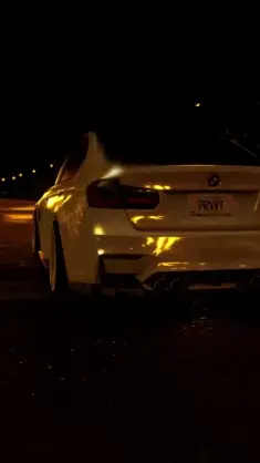 BMW M3 F30 Under the Rain live wallpaper download