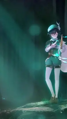 Venti Genshin Impact live wallpaper download