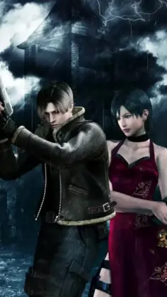 Leon and Ada (Resident Evil 4) live wallpaper download
