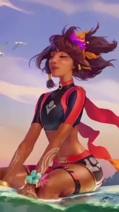 Surfer Taliyah (LoL) live wallpaper download