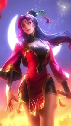 Firecracker Diana (LoL) live wallpaper download