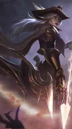 High Noon Ashe (LoL) live wallpaper download