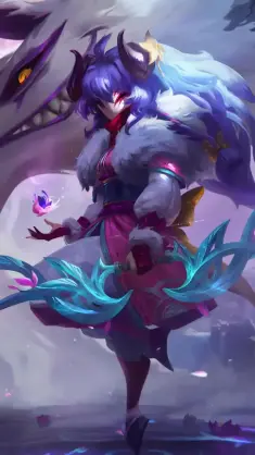 Spirit Blossom Kindred (LoL) live wallpaper download