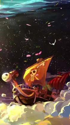 Merry Under the Ocean (One Piece) live wallpaper download