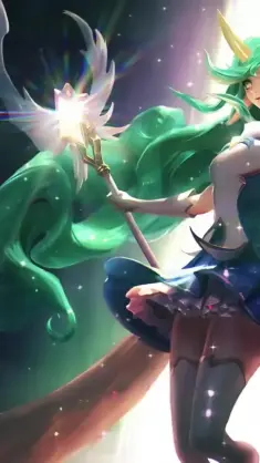 Star Guardian Soraka (LoL) live wallpaper download