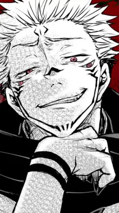 Sukuna With Stains (Jujutsu Kaisen) live wallpaper download