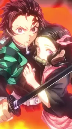Tanjiro and Nezuko (Kimetsu No Yaiba) live wallpaper download