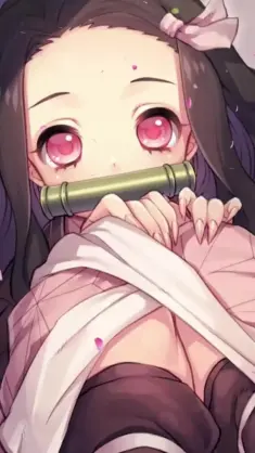 Cute Nezuko Kamado (Kimetsu No Yaiba) live wallpaper download