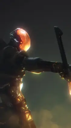 Cyborg Warrior's Blade Dance live wallpaper download