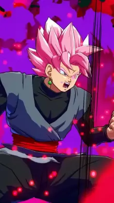 Goku Rose Power Up live wallpaper download