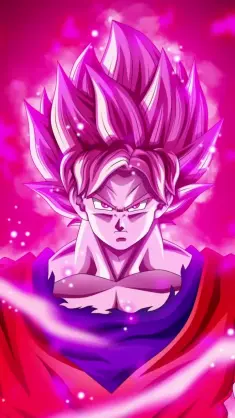 Red Goku live wallpaper download