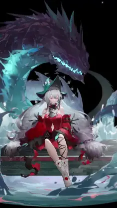 Skadi (Arknights) live wallpaper download