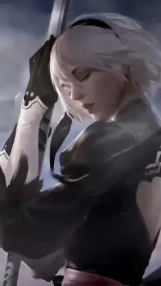 2B's Enigmatic Presence live wallpaper download