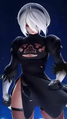 2B From Nier Automata live wallpaper download