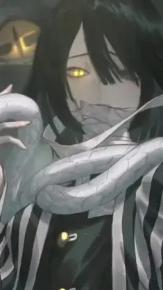 Obanai Iguro With Coiled Viper (Kimetsu No Yaiba) live wallpaper download