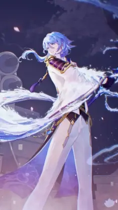 Ayato's Elemental Elegance live wallpaper download