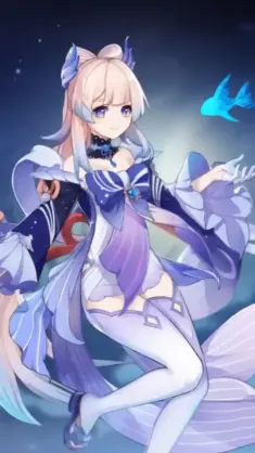 Kokomi's Serene Sea live wallpaper download