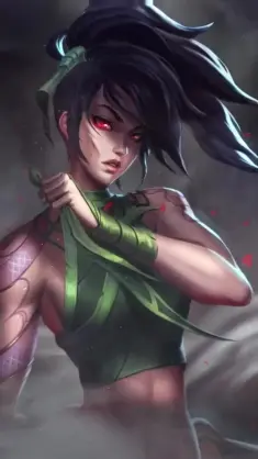 Akali Ninja Skills (LoL) live wallpaper download