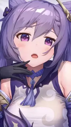 Keqing's Bewitching Charm live wallpaper download