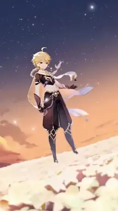 Traveler (Genshin Impact) live wallpaper download