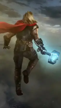 Thor's Thunderous Flight live wallpaper download