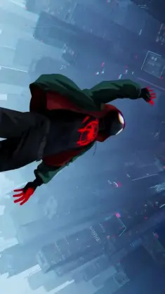 The High-Flying Miles Morales live wallpaper download