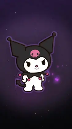 Sweet and Spooky Kuromi live wallpaper download