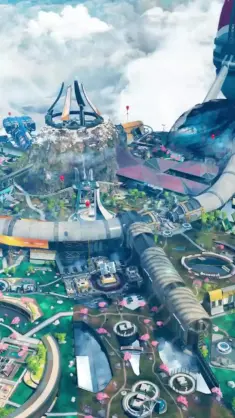 Olympus in Apex Legends live wallpaper download