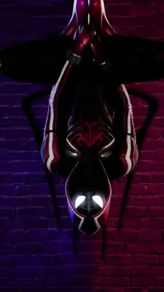 Upside-Down Miles Morales live wallpaper download