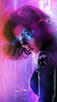 Black Widow live wallpaper download