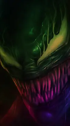 Venom in RGB Colors live wallpaper download