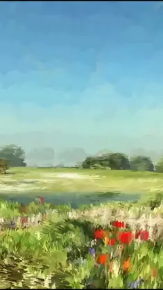 Painting Art Field live wallpaper download