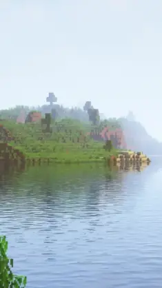 Nature in Minecraft live wallpaper download
