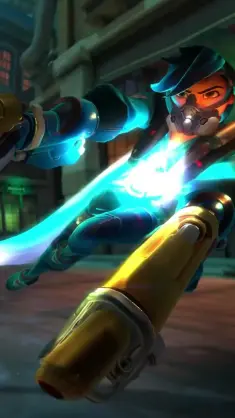 Tracer Potg From Overwatch live wallpaper download