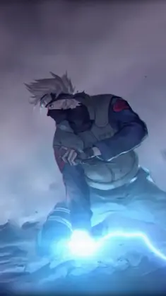 Kakashi Hatake Performing the Chidori live wallpaper download