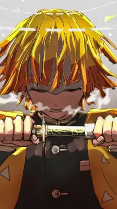 Zenitsu Agatsuma live wallpaper download
