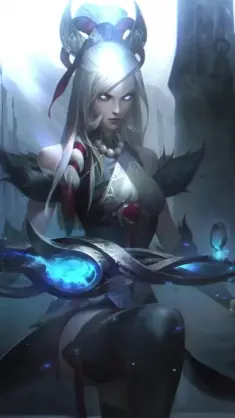 Snow Moon Caitlyn From LoL live wallpaper download