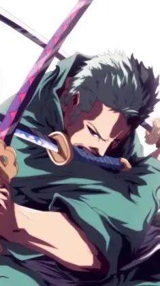Roronoa Zoro Fighting Stance live wallpaper download