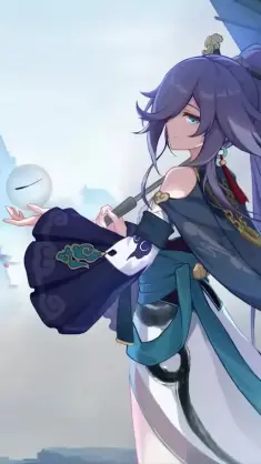 Fuhua Honkai's Swiftest Shadow live wallpaper download