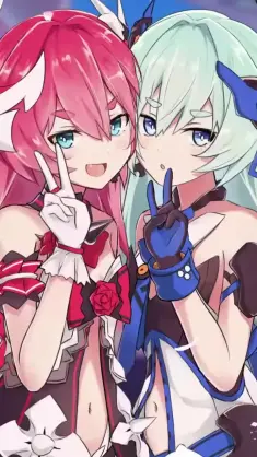 Rozaliya & Liliya (Honkai Impact 3) live wallpaper download