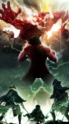 Epic Showdown (Attack on Titan) live wallpaper download