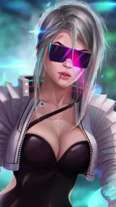 CIRI From CYBERPUNK 2077 live wallpaper download