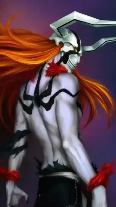Ichigo Kurosaki in Horned Mask live wallpaper download