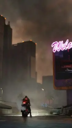WELCOME TO the World of Cyberpunk 2077 live wallpaper download
