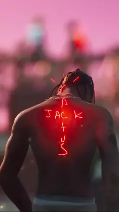 Travis Scott Takes on Fortnite live wallpaper download