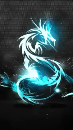 Blue Dragon Logo live wallpaper download