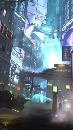 CYBERPUNK Neon CITY live wallpaper download