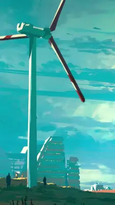 Windmills and Planes live wallpaper download