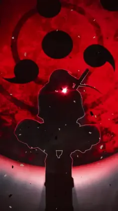 Unyielding Itachi's Sharingan live wallpaper download